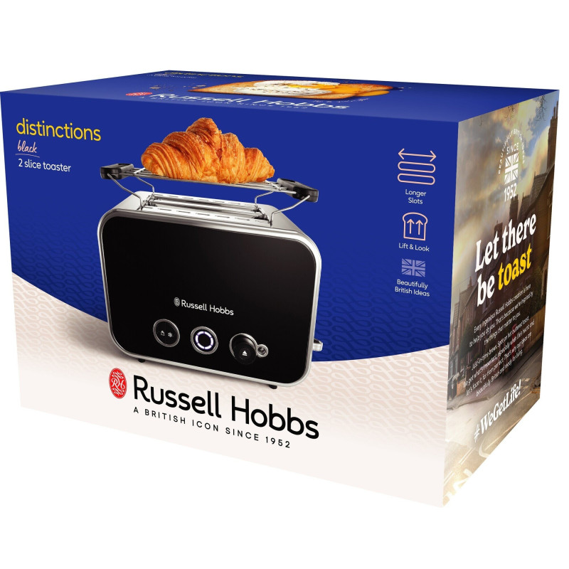 Тостер Russell Hobbs Distinctions 2-Slice Black 26430-56