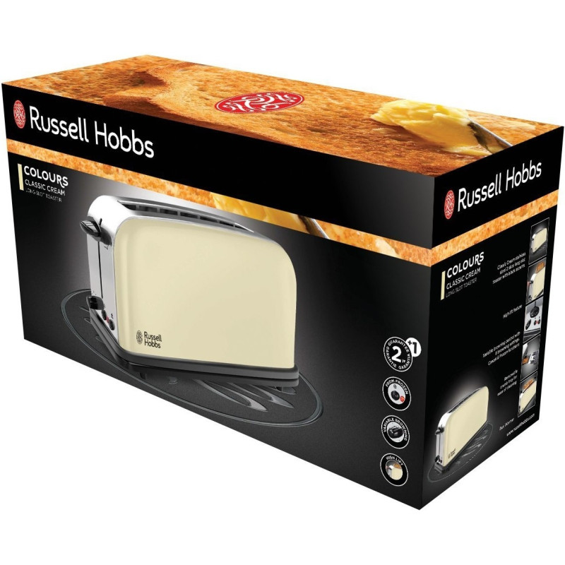Тостер Russell Hobbs Colours Classic Cream 21395-56