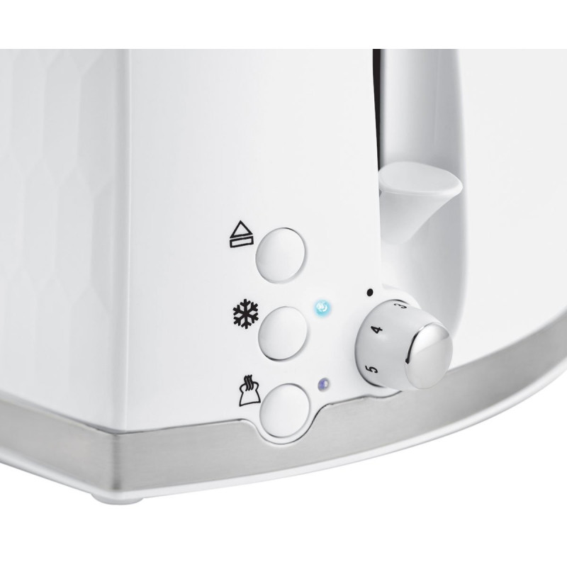 Тостер Russell Hobbs Honeycomb White 26060-56