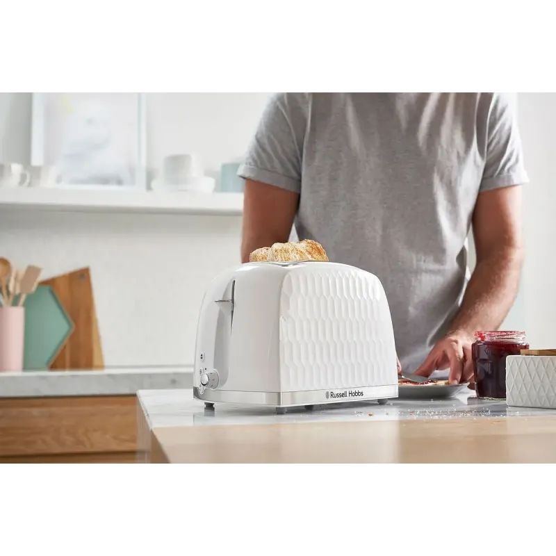 Тостер Russell Hobbs Honeycomb White 26060-56