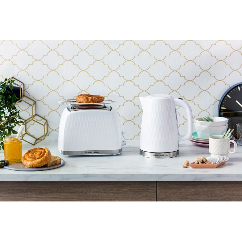 Тостер Russell Hobbs Honeycomb White 26060-56