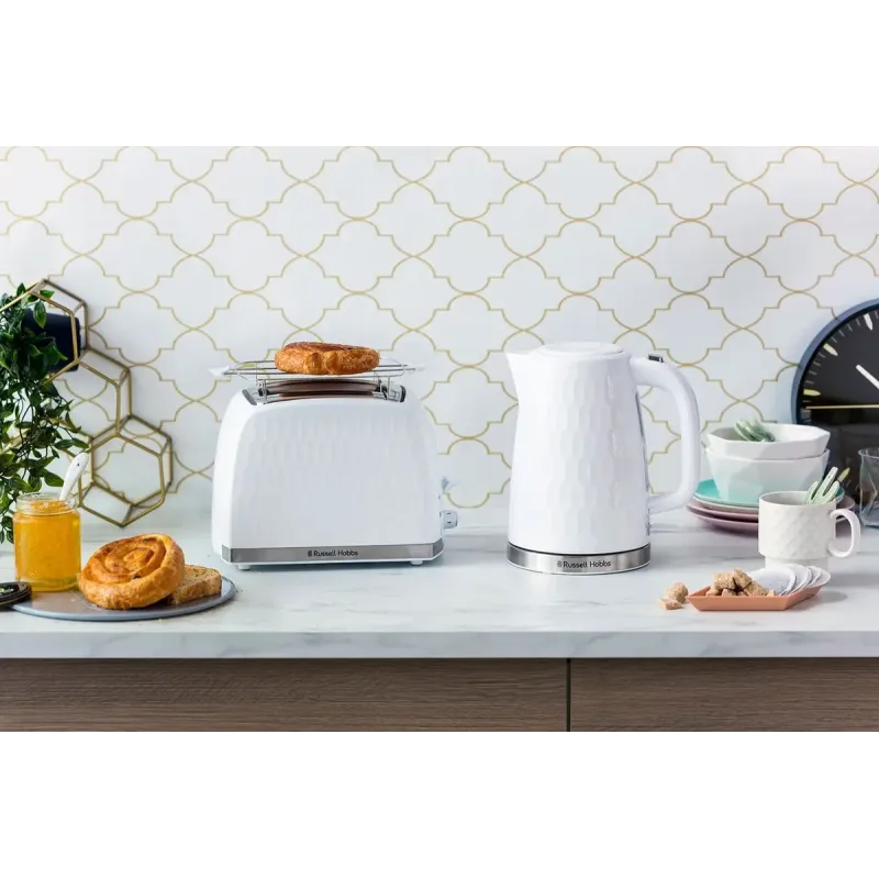 Тостер Russell Hobbs Honeycomb White 26060-56