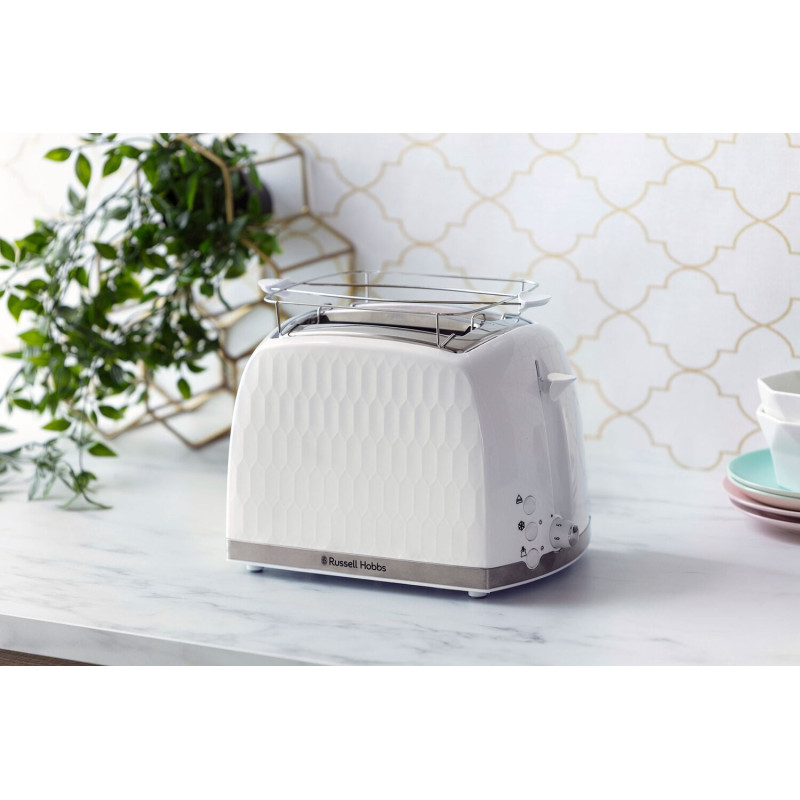 Тостер Russell Hobbs Honeycomb White 26060-56