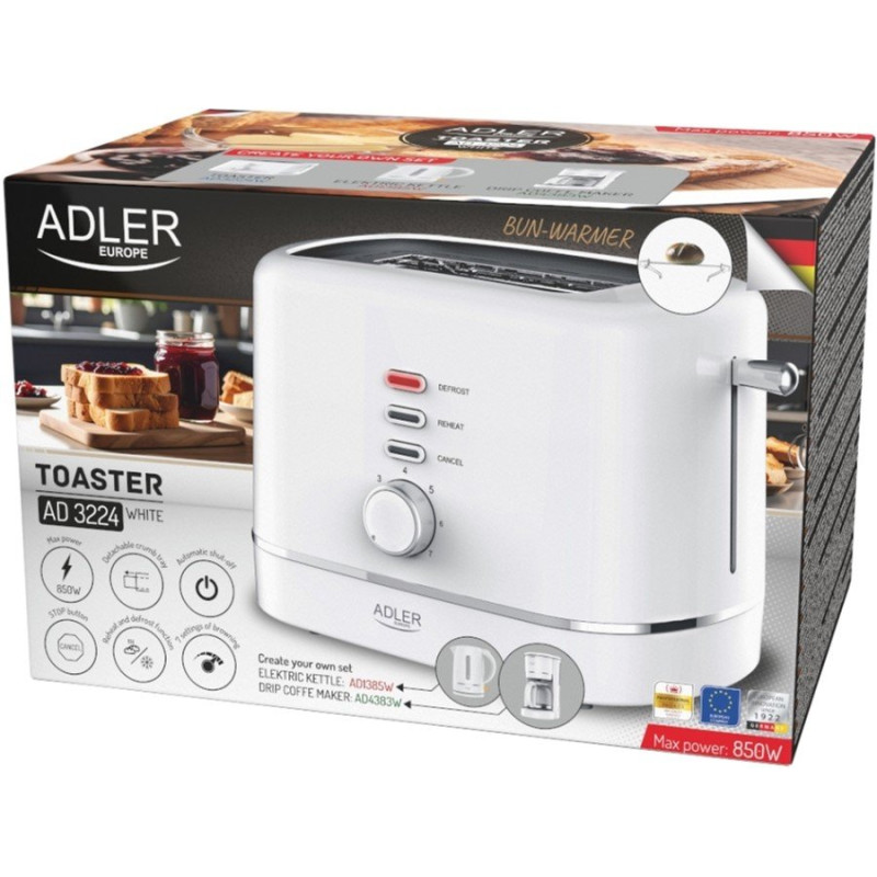 Тостер Adler AD3224W