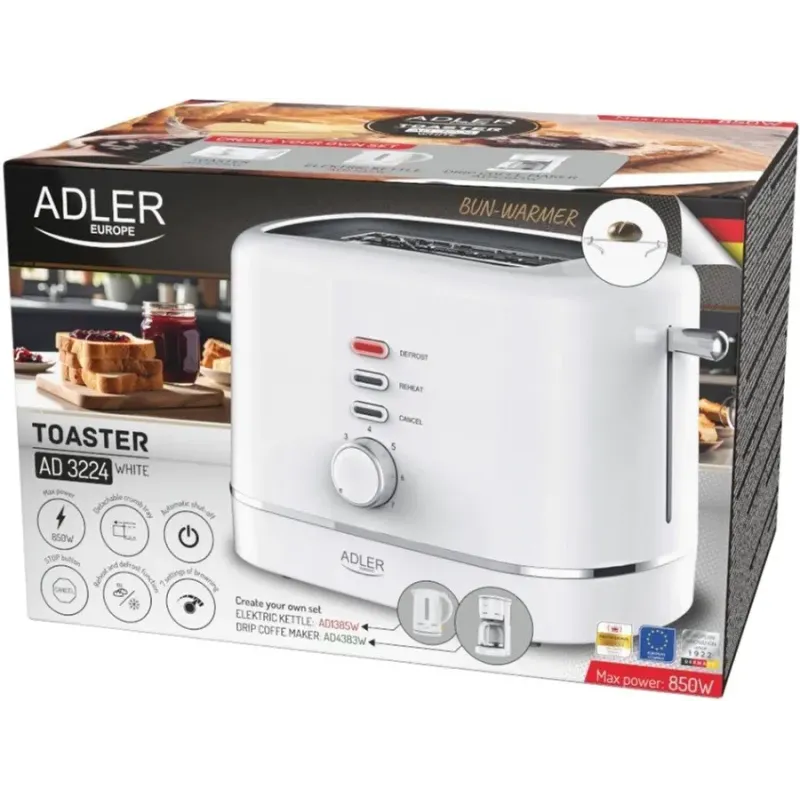 Тостер Adler AD3224W