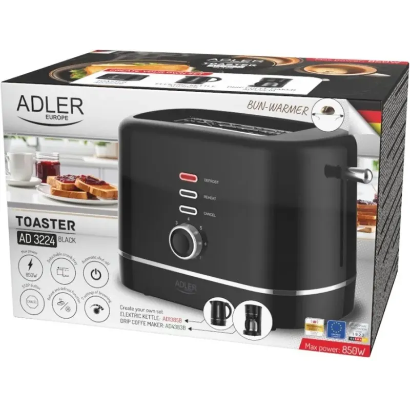 Тостер Adler AD3224B
