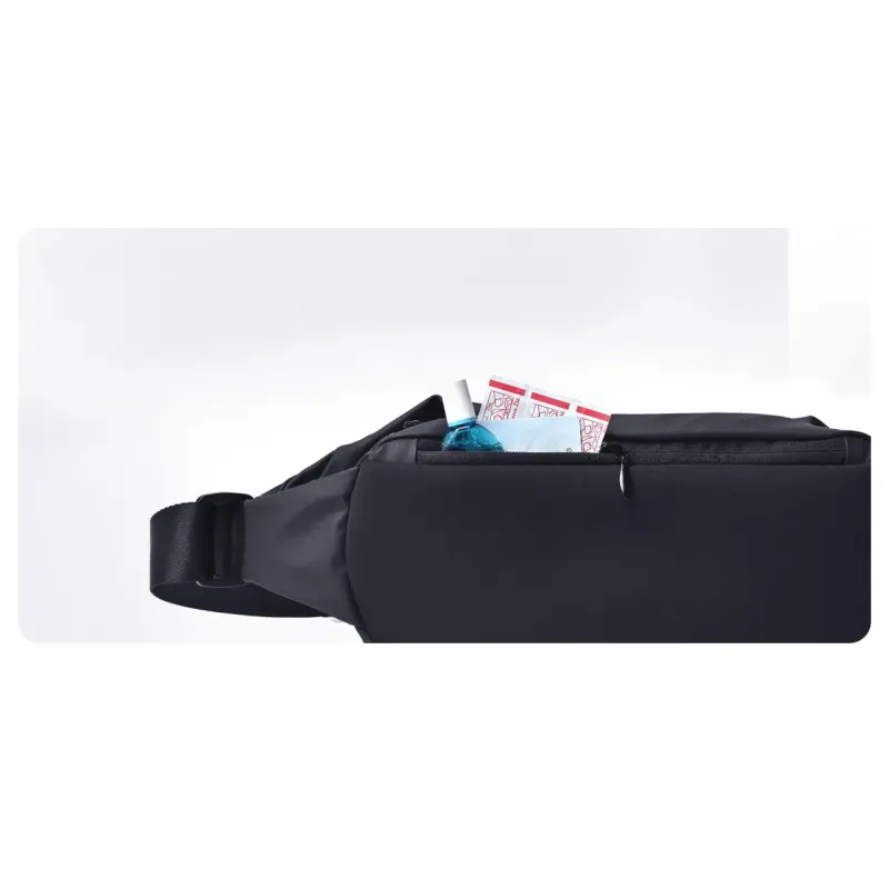 Сумка дорожня Xiaomi Сумка на одне плече/на пояс (бананка) Sports Fanny Pack Black