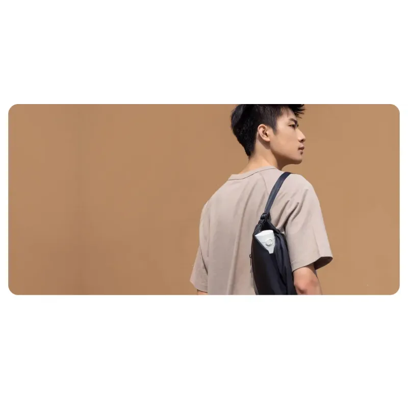 Сумка дорожня Xiaomi Сумка на одне плече/на пояс (бананка) Sports Fanny Pack Black