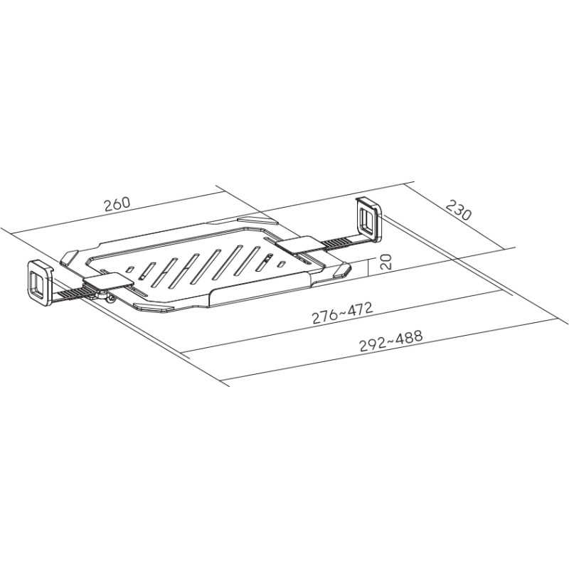 Підставка для ноутбука Officepro LH313B