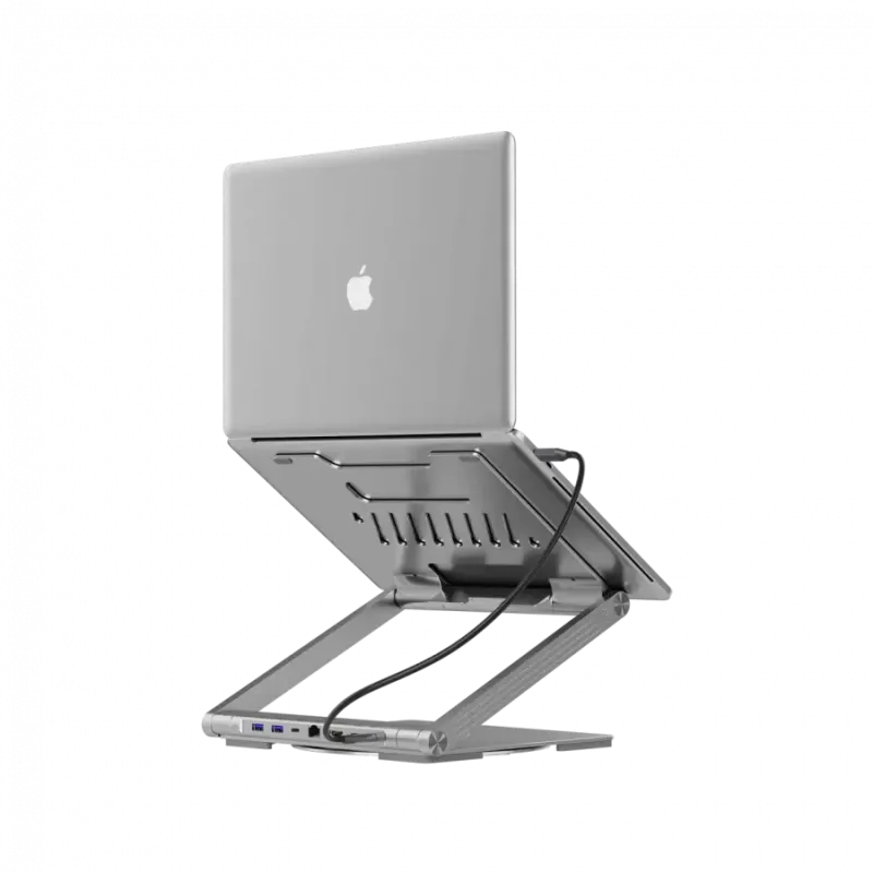 Подставка для ноутбука Canyon Laptop Stand with Detachable Hub OnStand 2 6-in-1 Hub (CNS-SDS2)