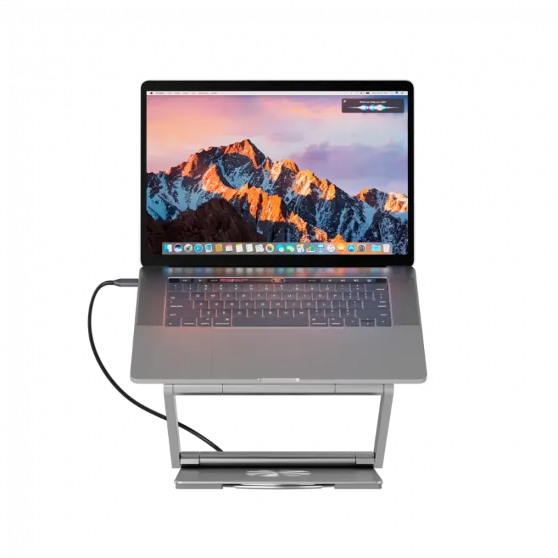 Подставка для ноутбука Canyon Laptop Stand with Detachable Hub OnStand 2 6-in-1 Hub (CNS-SDS2)