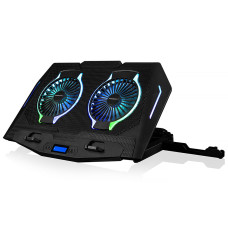 Подставка для ноутбука Modecom Silent Fan MC-CF21 RGB (PL-MC-CF-21-RGB)