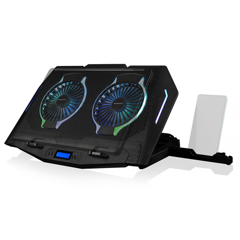 Подставка для ноутбука Modecom Silent Fan MC-CF21 RGB (PL-MC-CF-21-RGB)