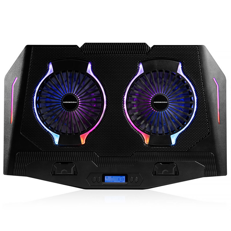 Подставка для ноутбука Modecom Silent Fan MC-CF21 RGB (PL-MC-CF-21-RGB)