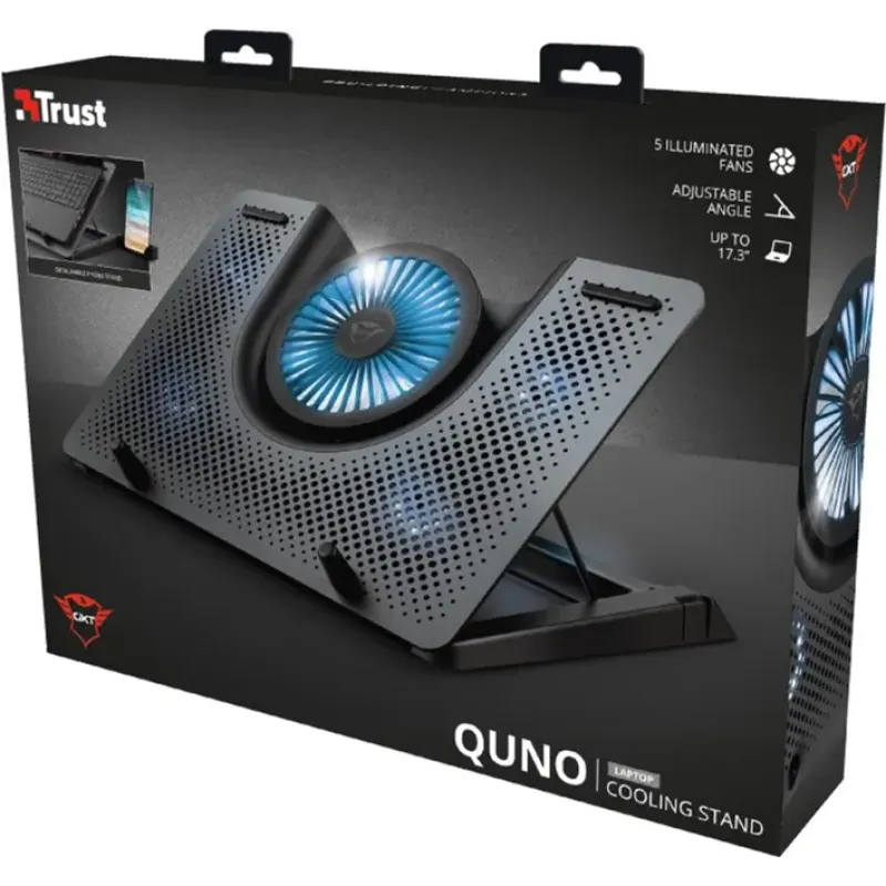 Подставка для ноутбука Trust GXT 1125 Quno 17.3