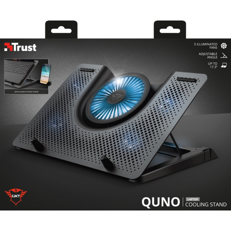Подставка для ноутбука Trust GXT 1125 Quno 17.3
