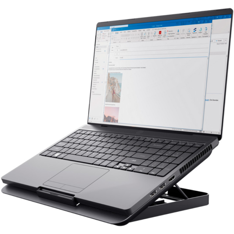 Подставка для ноутбука Trust Exto Laptop Cooling Stand - Grey (24613)