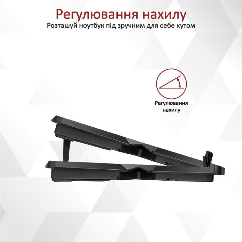 Підставка для ноутбука Promate  airbase-3.black