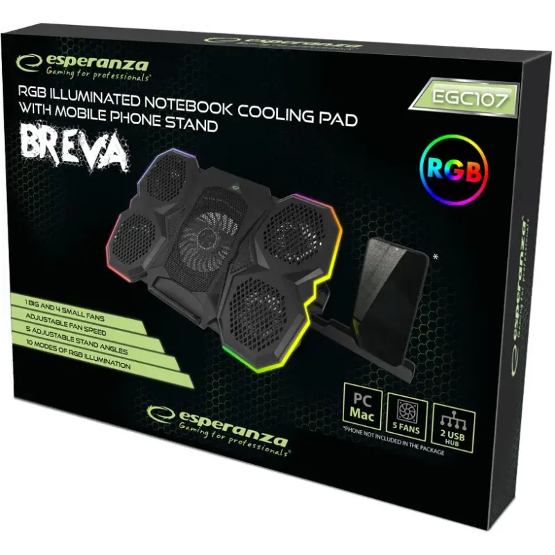 Підставка для ноутбука Esperanza Breva EGC107
