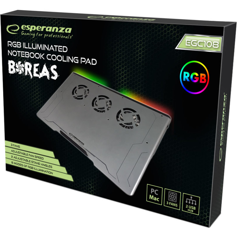 Підставка для ноутбука Esperanza Boreas EGC108