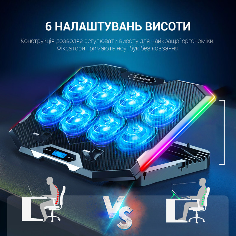 Подставка для ноутбука Gamepro CP870