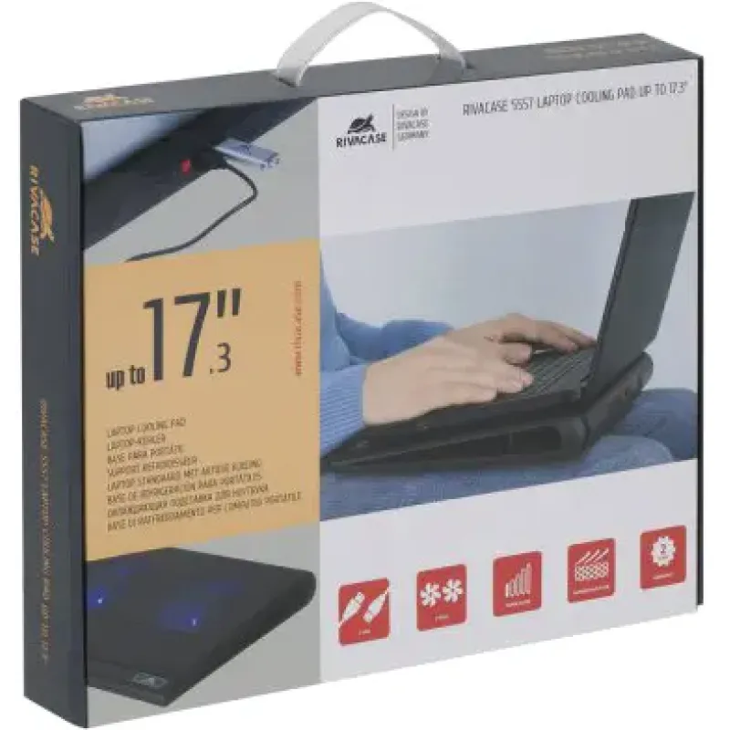 Подставка для ноутбука RIVACASE 5557 black