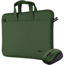 Сумка для ноутбука Trust Bologna Bag & Mouse Set green (24989)