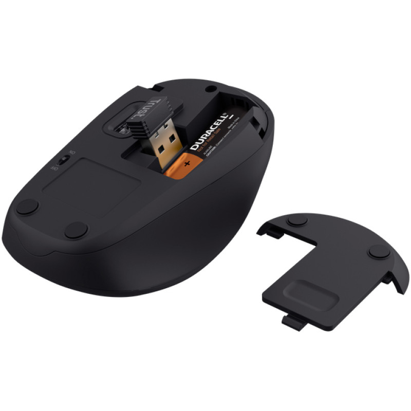 Сумка для ноутбука Trust Bologna Bag & Mouse Set black (24988)