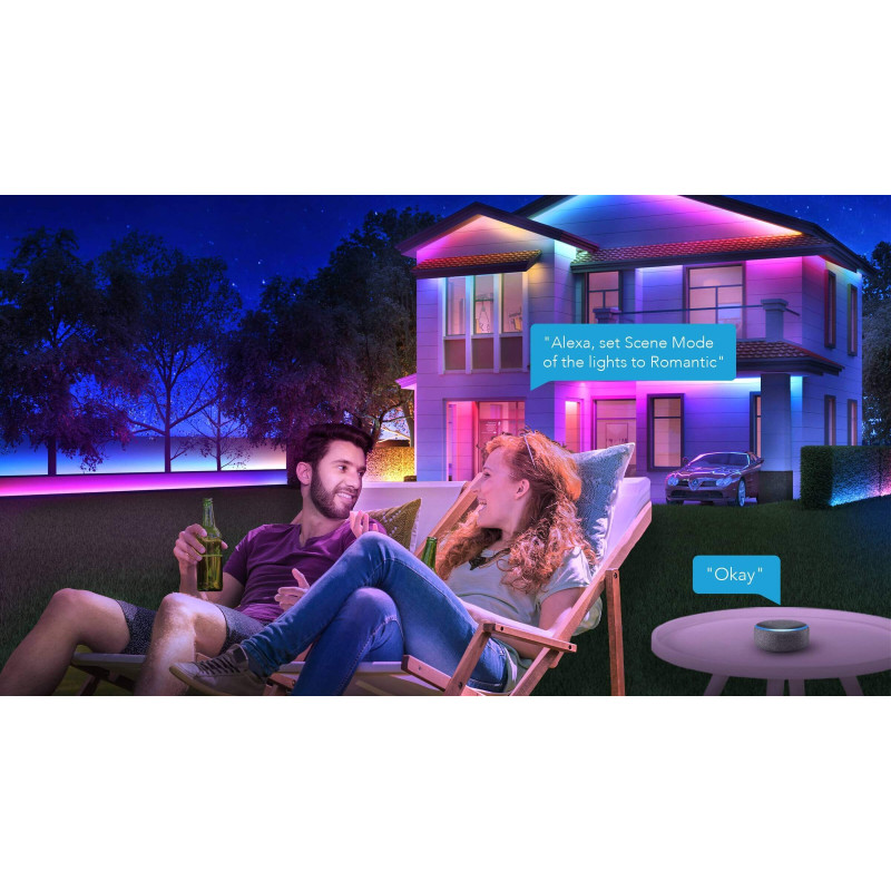 Govee H6172 Phantasy Outdoor LED Strip Light RGBIC 10м (H61723D1)