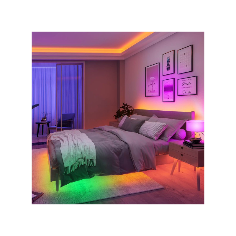 Govee H619C Basic Wi-Fi + Bluetooth LED Strip Light with Protective Coating RGBIC 10м (H619C3D1)