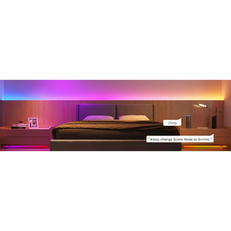Govee H619C Basic Wi-Fi + Bluetooth LED Strip Light with Protective Coating RGBIC 10м (H619C3D1)