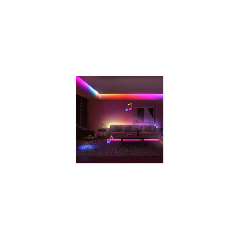 Govee H618A Basic Wi-Fi + Bluetooth LED Strip Lights RGBICW 5м (H618A3D1)