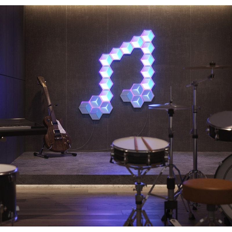 Светодиодная лента Govee H106A Glide Hexagon Light Panels Ultra expansion pack 1pcs RGBIC (H106A007-OF-EU)