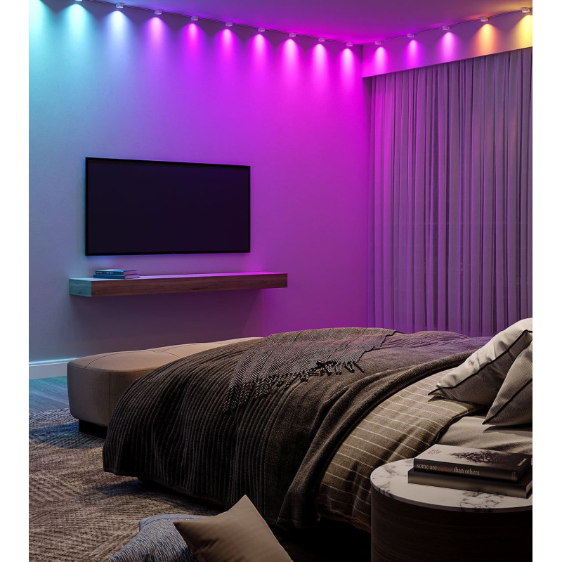 Светодиодная лента Govee H608A String Downlights, 5м, RGBIC, WI-FI/Bluetooth (H608A301)