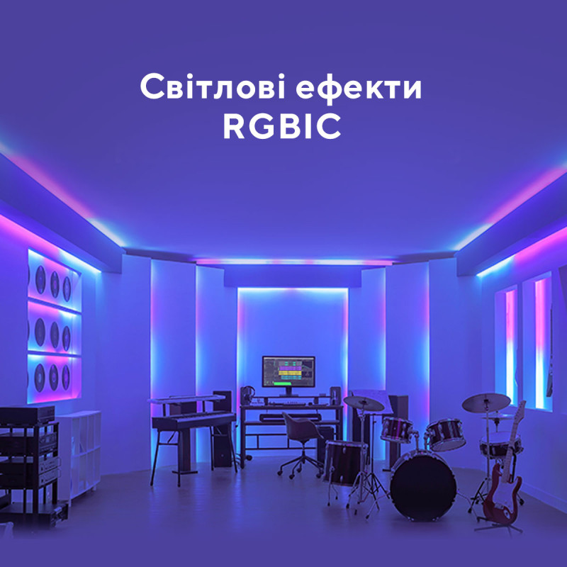 Светодиодная лента Govee H61E1 RGBIC M1 WiFi + Bluetooth 5m (H61E13D2)