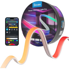 Світлодіодна стрічка Govee H61E5 COB Strip Light Pro RGBIC+W WiFi/Bluetooth 3m (H61E53D1)