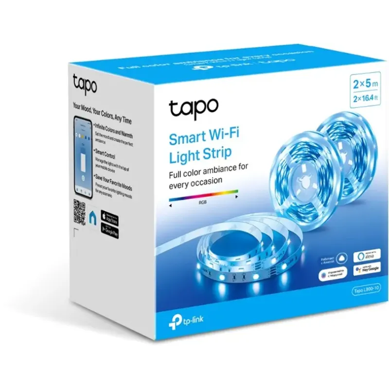 Светодиодная лента TP-Link Tapo L900-10 RGB 10m (4897098681329)