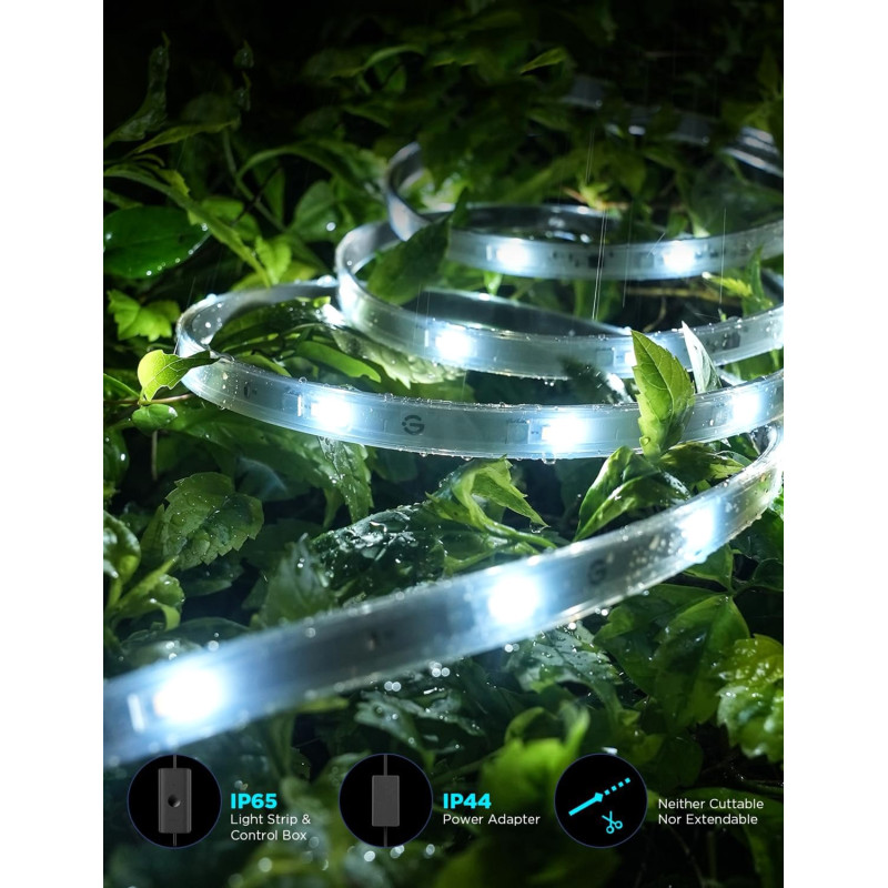 Светодиодная лента Govee H70A1 Phantasy Outdoor LED RGBICWW WiFi/Bluetooth 10m (H70A13D1)