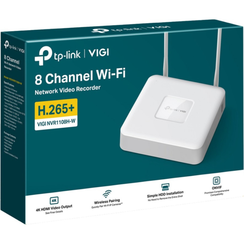IP-Видеорегистратор TP-LINK VIGI NVR1108H-W