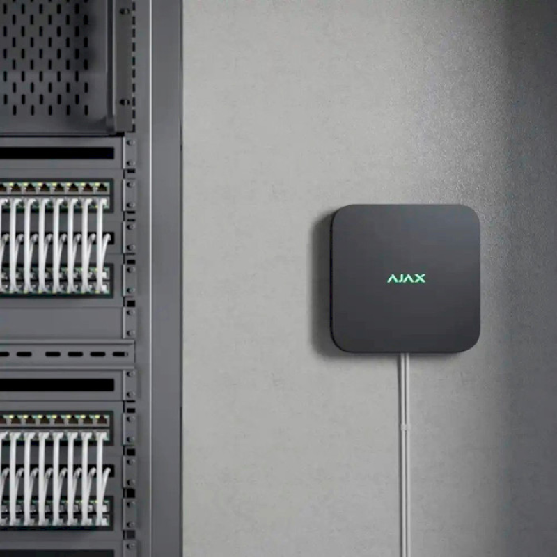 Ajax NVR 16 каналів Black (000034517)