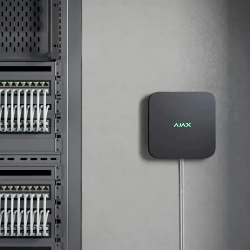 IP-Видеорегистратор Ajax NVR 16 каналів Black (000034517)