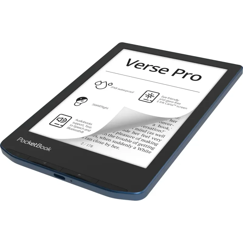 Электронная книга PocketBook 634 Verse Pro Azure (PB634-A-CIS)