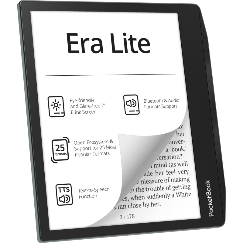 Електронна книга PocketBook 710 Era Lite Stone Green (PB710-9-WW)