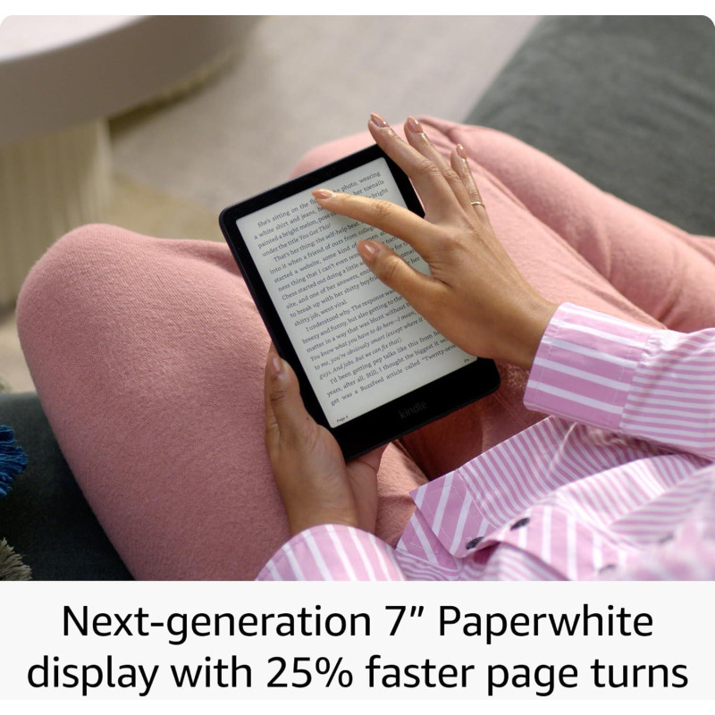 Электронная книга Amazon Kindle Paperwhite Signature Edition 12th Gen. 2024 32Gb Metallic Black