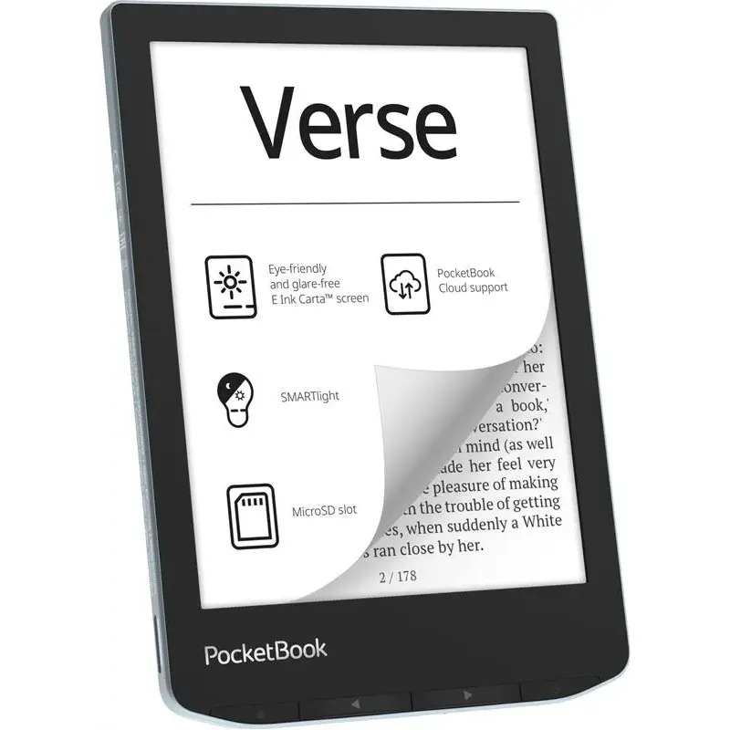 Электронная книга PocketBook 629 Verse Bright Blue (PB629-2-CIS)