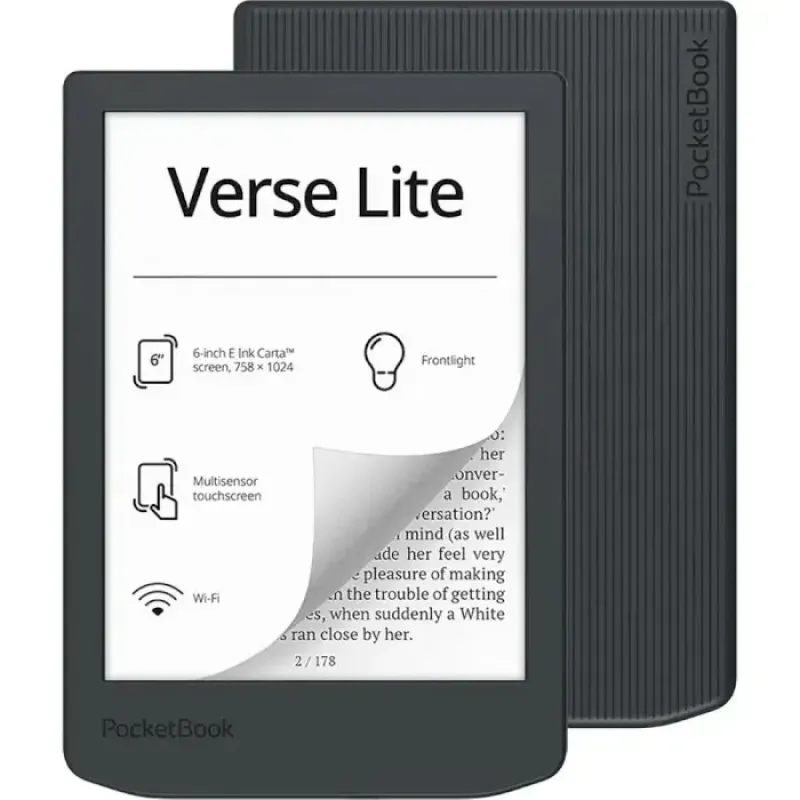Электронная книга PocketBook 619 Verse Lite Midnight Grey (PB619-T-CIS) (PB619-T-WW)