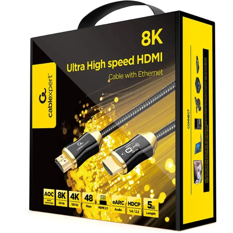 Кабель Cablexpert CCBP-HDMI8K-AOC-5M