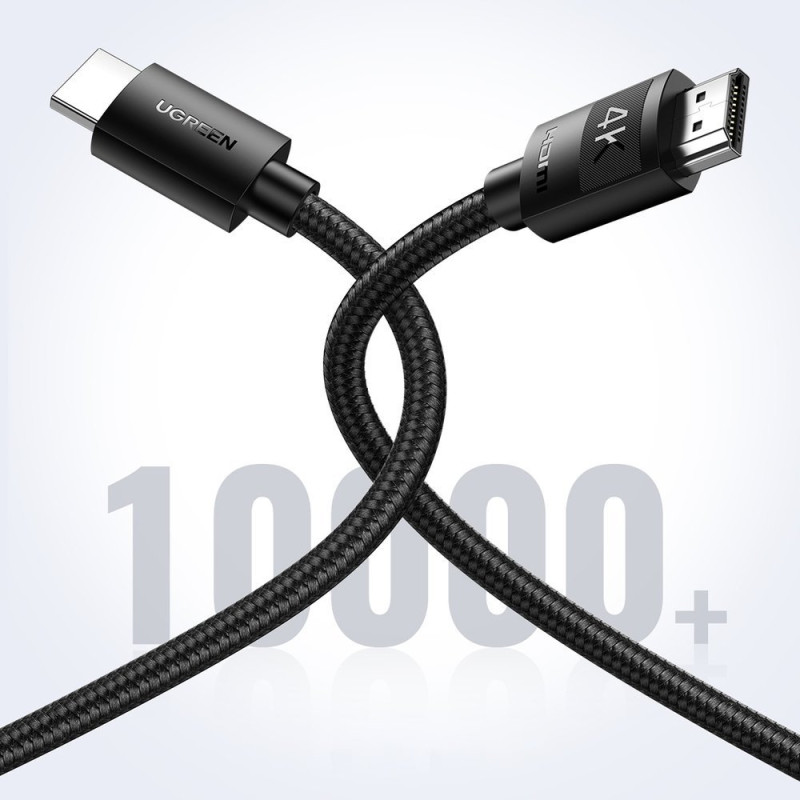 Кабель UGREEN HD119 HDMI to HDMI 4K V2.0 5m Black (40103)