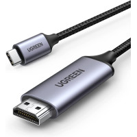Кабель UGREEN MM142 USB-C to HDMI 1.5m Black (50570)