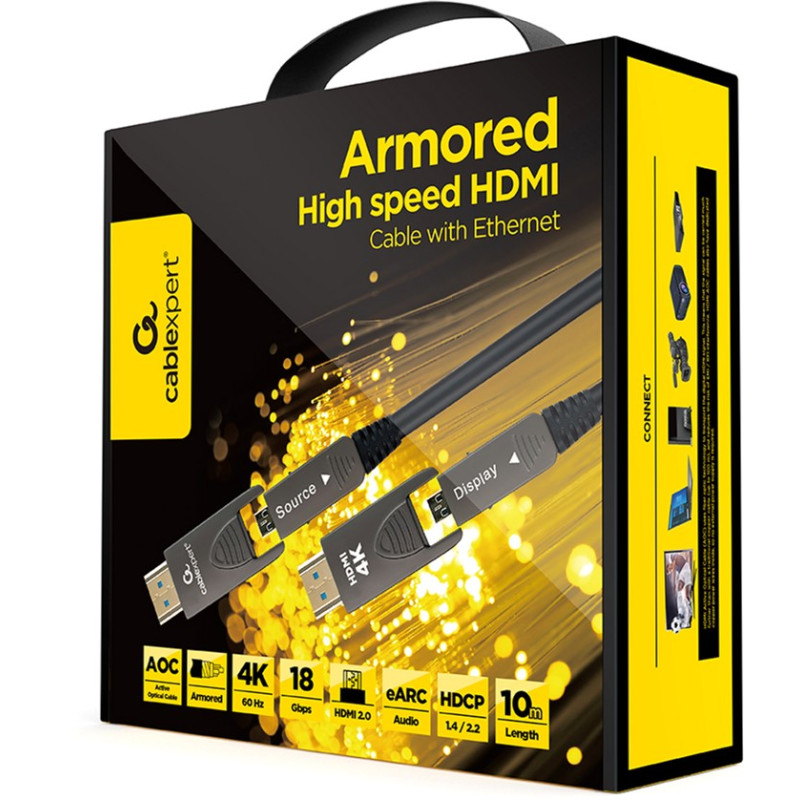 Cablexpert CCAP-HDMIDD-AOC-10M